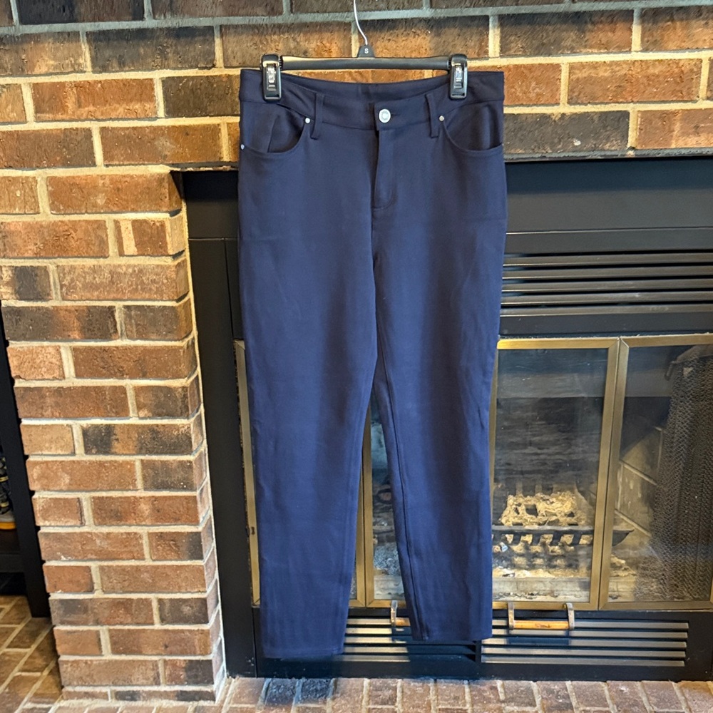 EUC Chico's Deep Blue Skinny Jeans